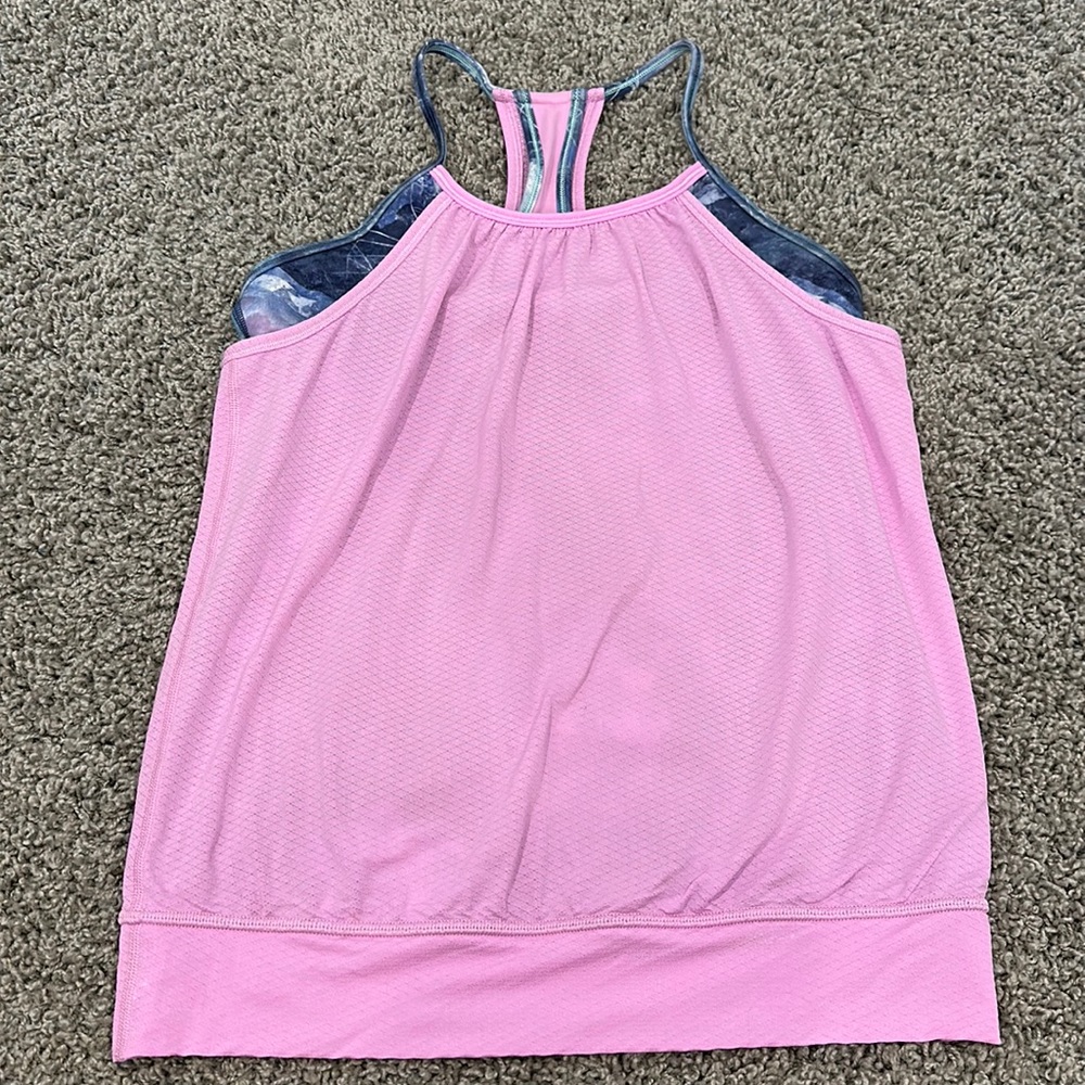 Ivivva Athletica Girls Tank Top with Built in Bra